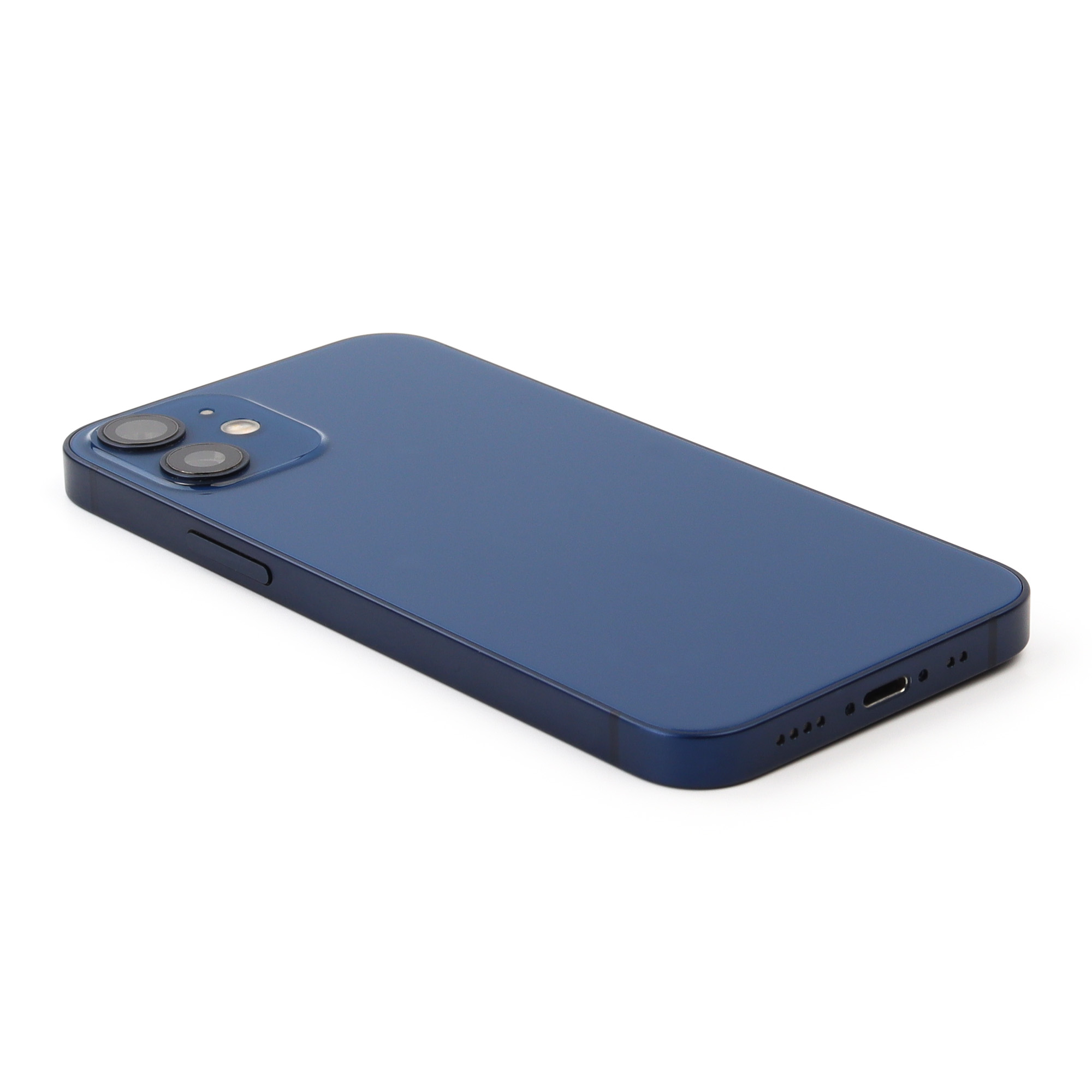 Rear Housing with small parts (EU Version) For iPhone 12 Mini Blue Pulled C