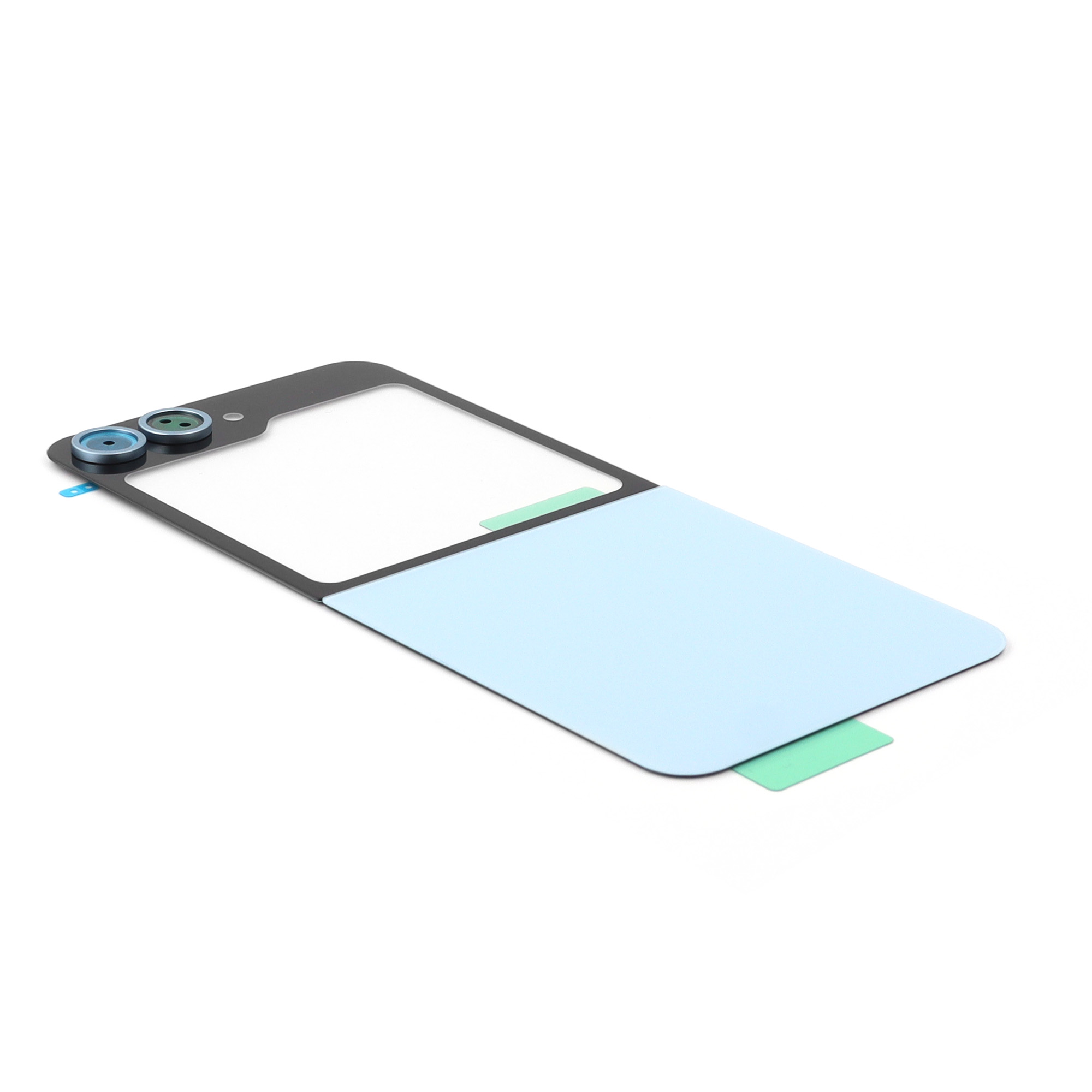 Back Cover For Samsung Galaxy Z Flip6 Blue OEM-Equivalent