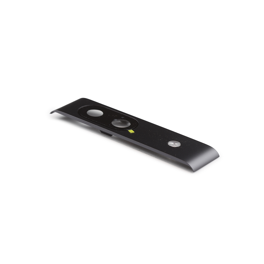 Back Cover Lens With Bracket For Google Pixel 8a Obsidian OEM-Equivalent