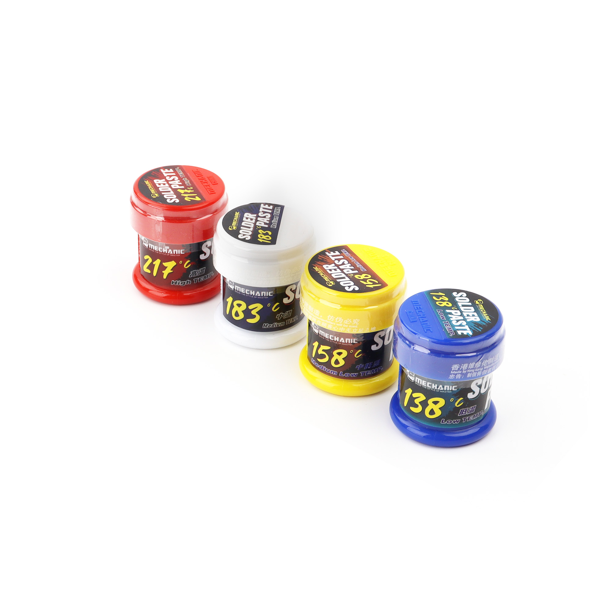 Mechanic Solder Paste Set ( 138 /158 /183 /217℃)