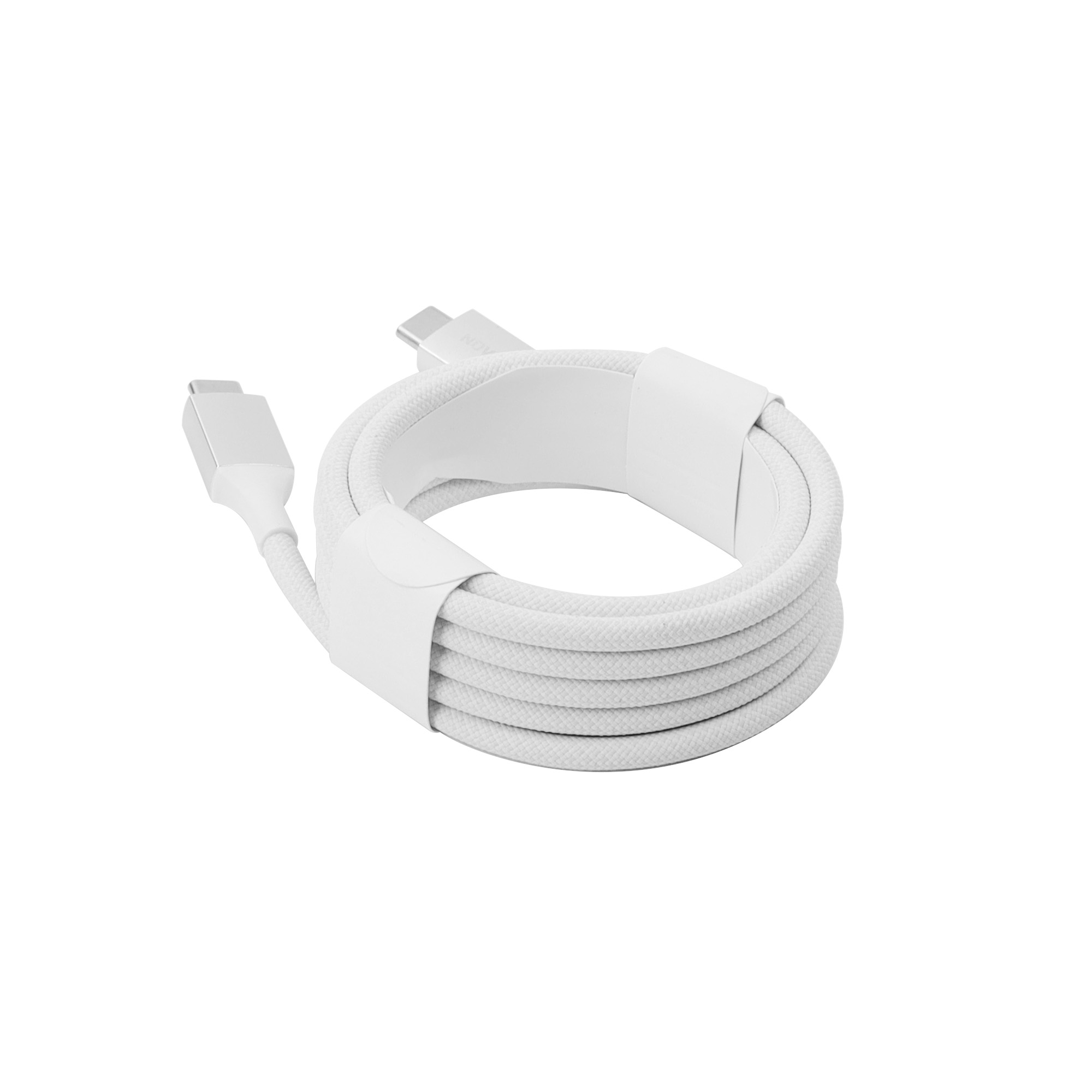 NOVANL SpeedCharge Ultra USB C to USB-C Cable 100W (2M) White