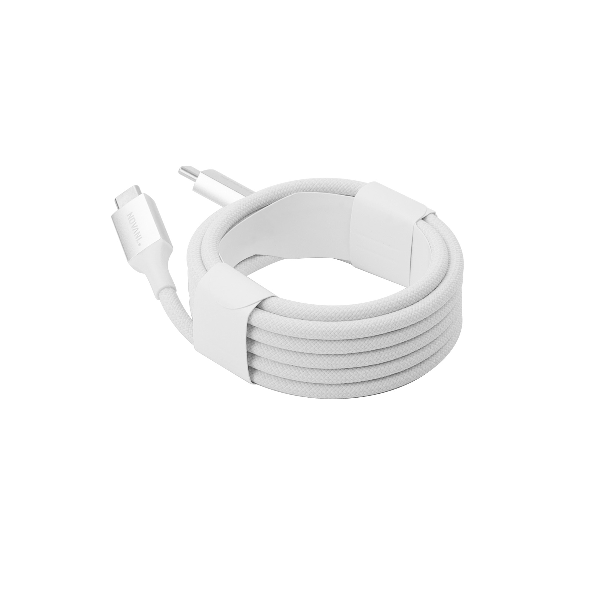 NOVANL SpeedCharge Ultra USB C to USB-C Cable 240W (2M) White