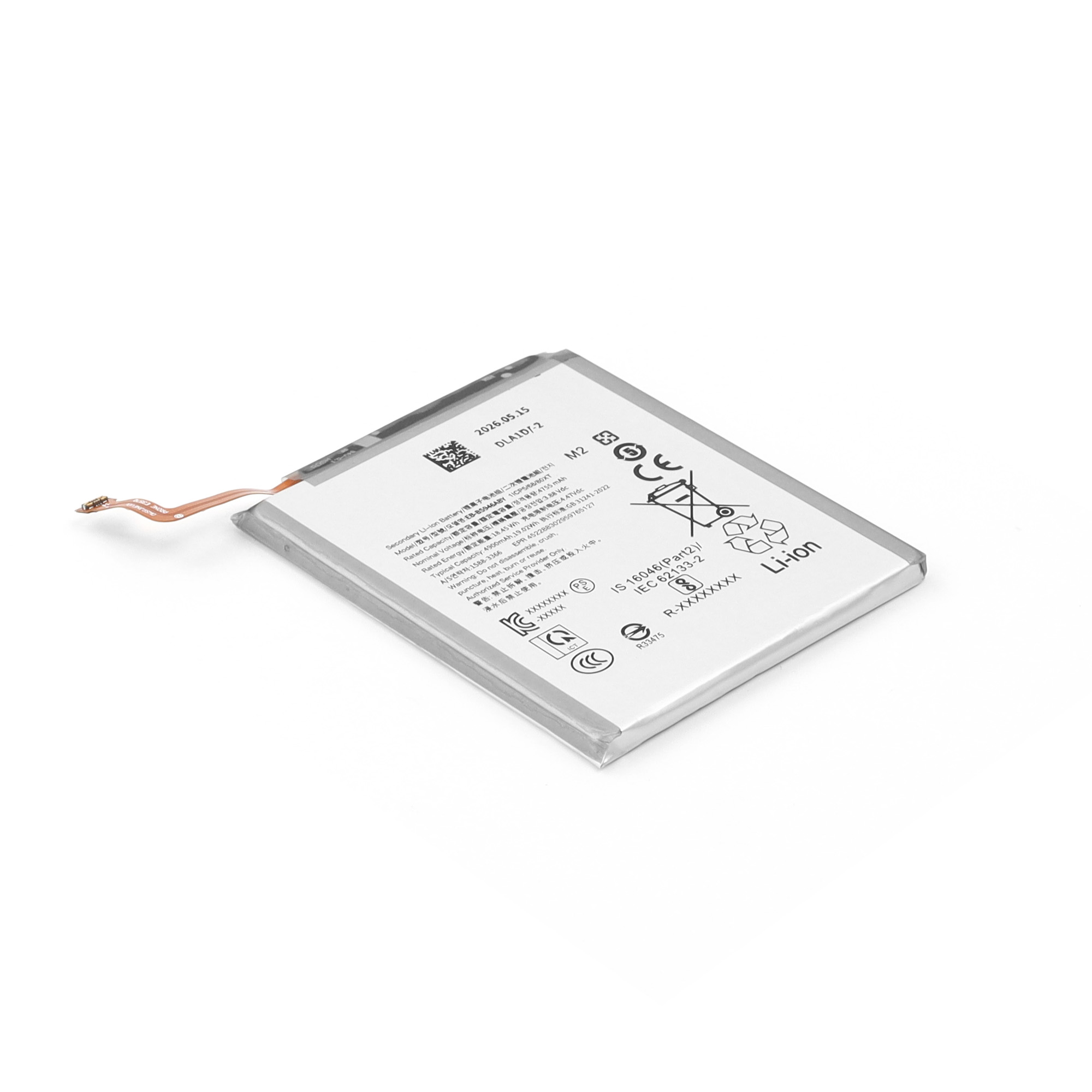 Battery (incl. Adhesive) For Samsung Galaxy S26 Plus ( SM-S947B) OEM-Equivalent