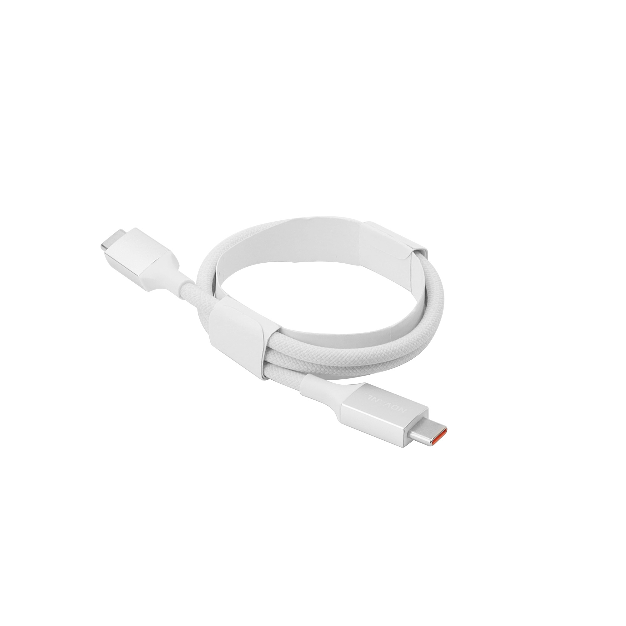 NOVANL SpeedCharge Ultra USB C to USB-C Cable 100W (0.5M) White