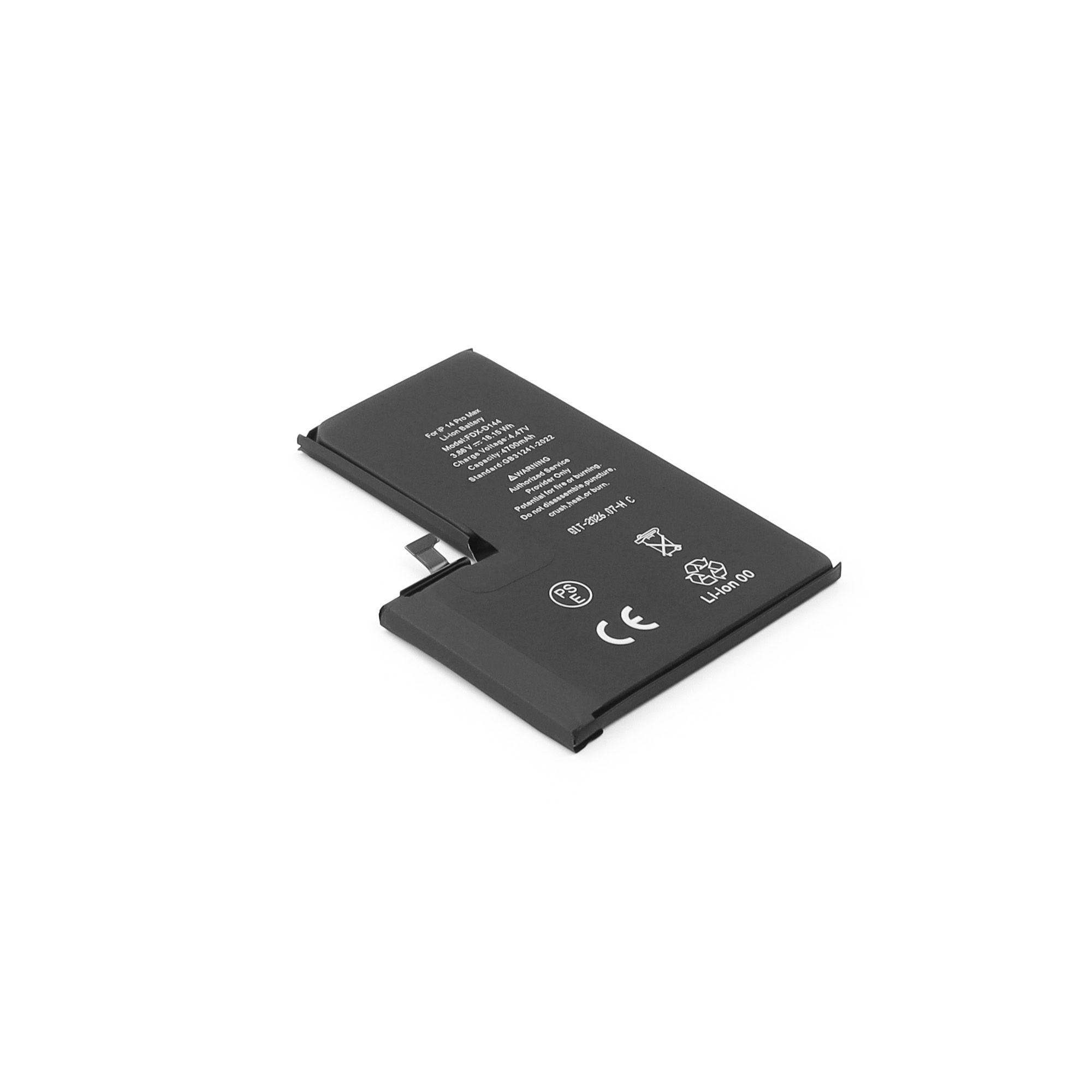 Battery (With Adhesive) High Capacity (4700mAh) For iPhone 14 Pro Max OEM-Equivalent (Calibrated Used)