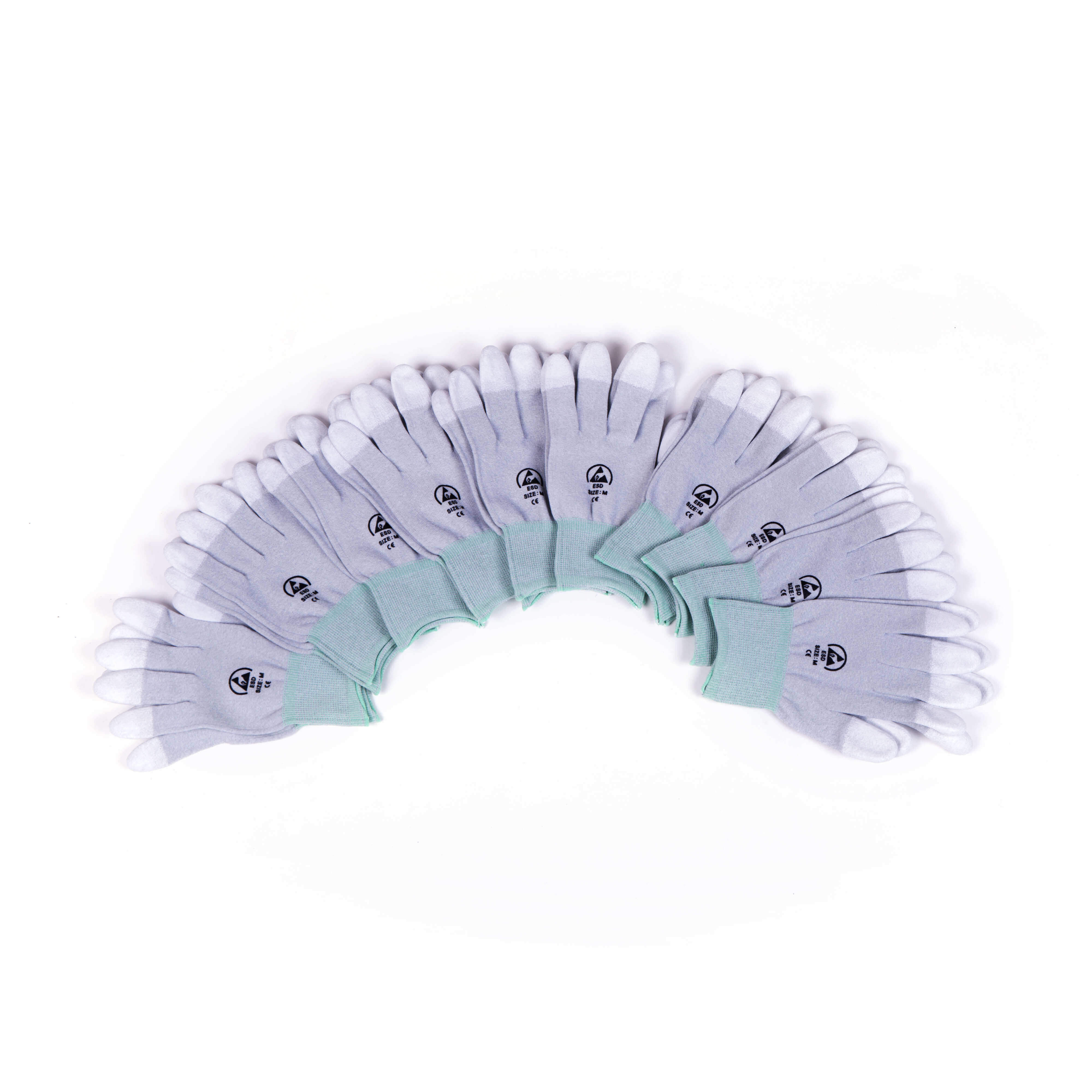 ESD Gloves perfect fit Size M 10 Pack