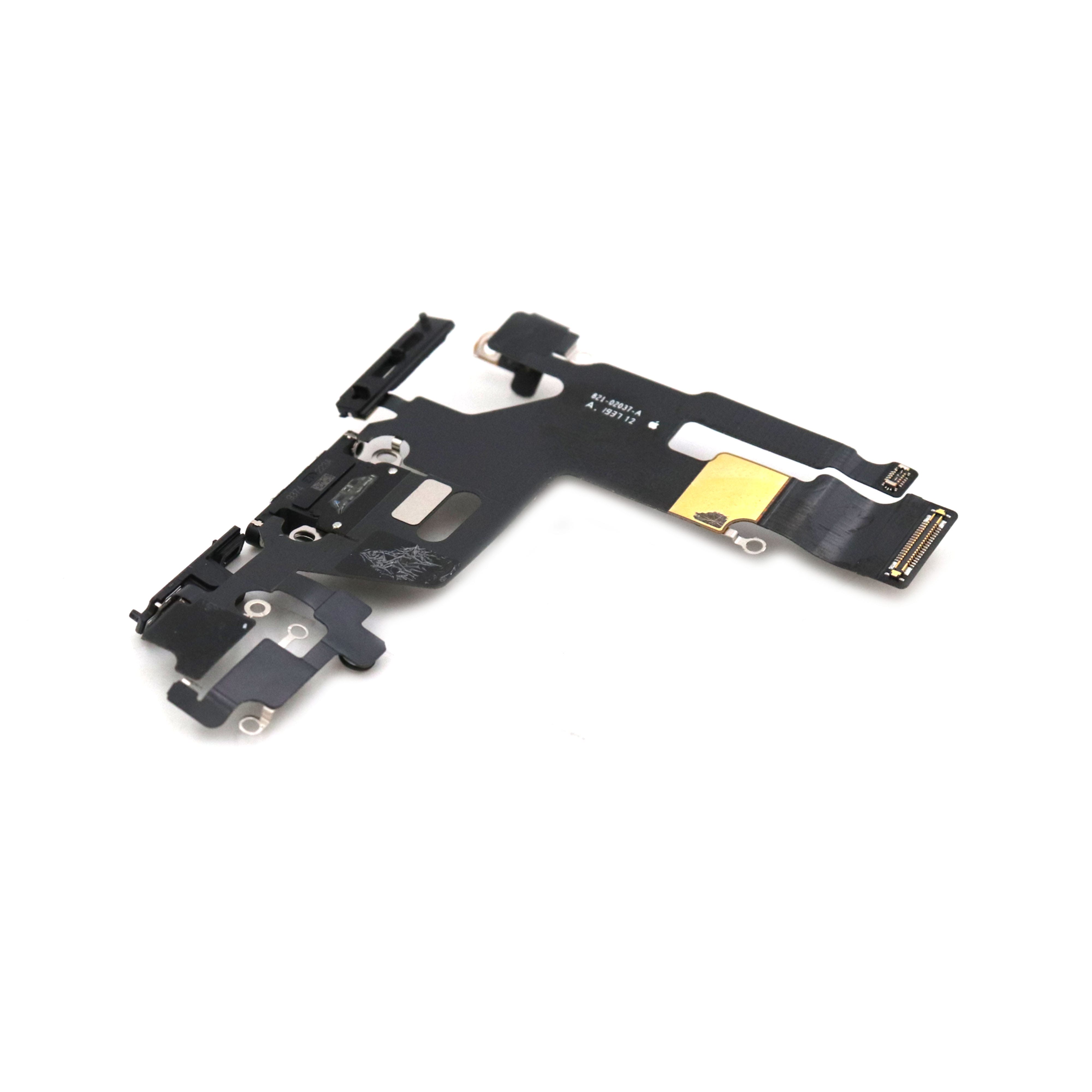 Charging Port For iPhone 11 Black Pulled