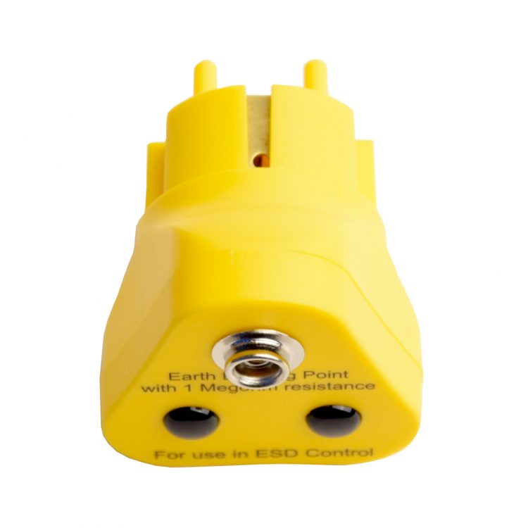 EU Earth Bonding Plug with 1 x 10mm stud