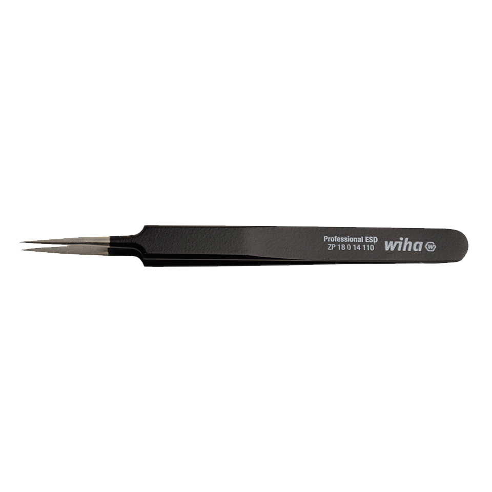 Wiha ZP18014110 Precision Tweezer Professional ESD