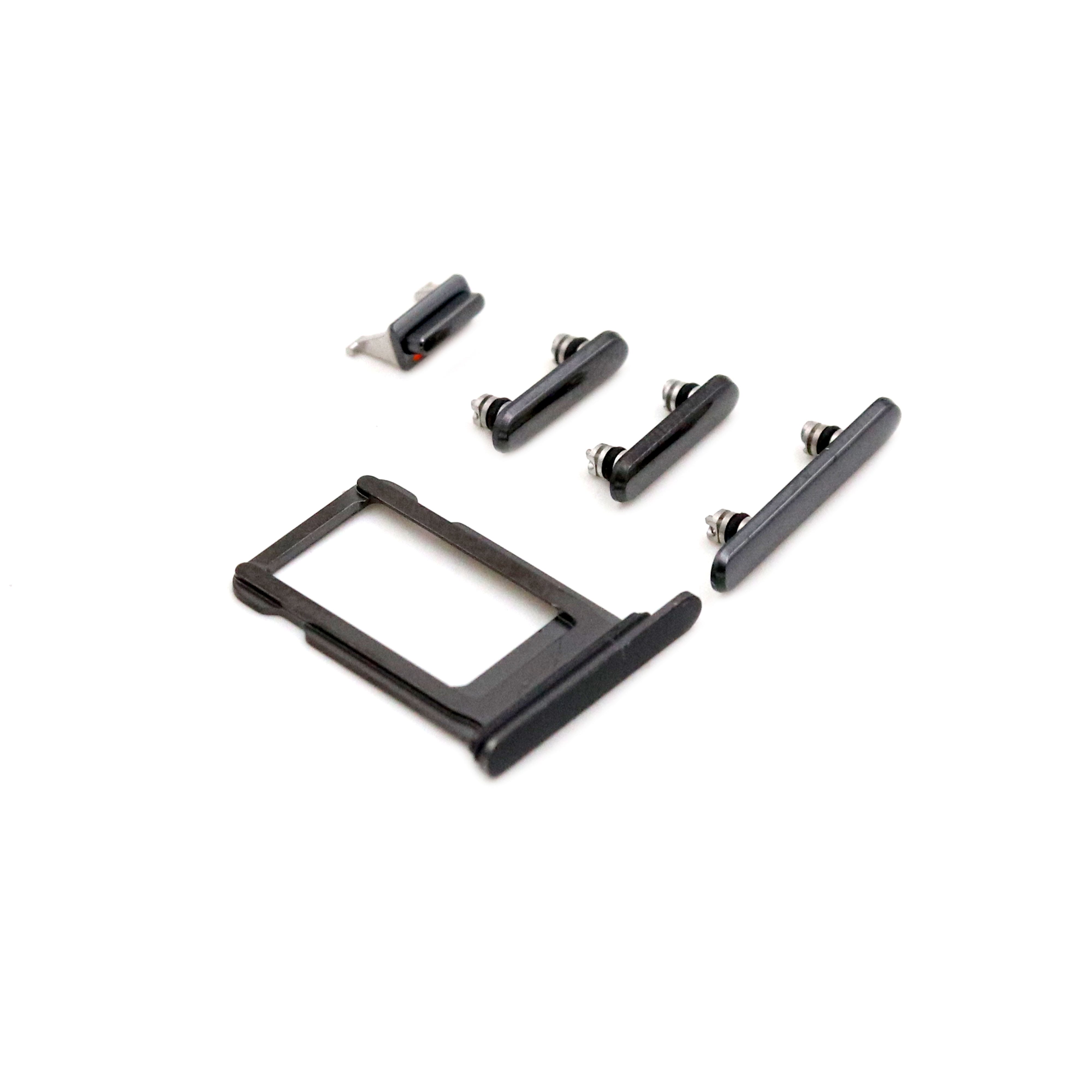 Side Buttons For iPhone Xs Black OEM-Equivalent