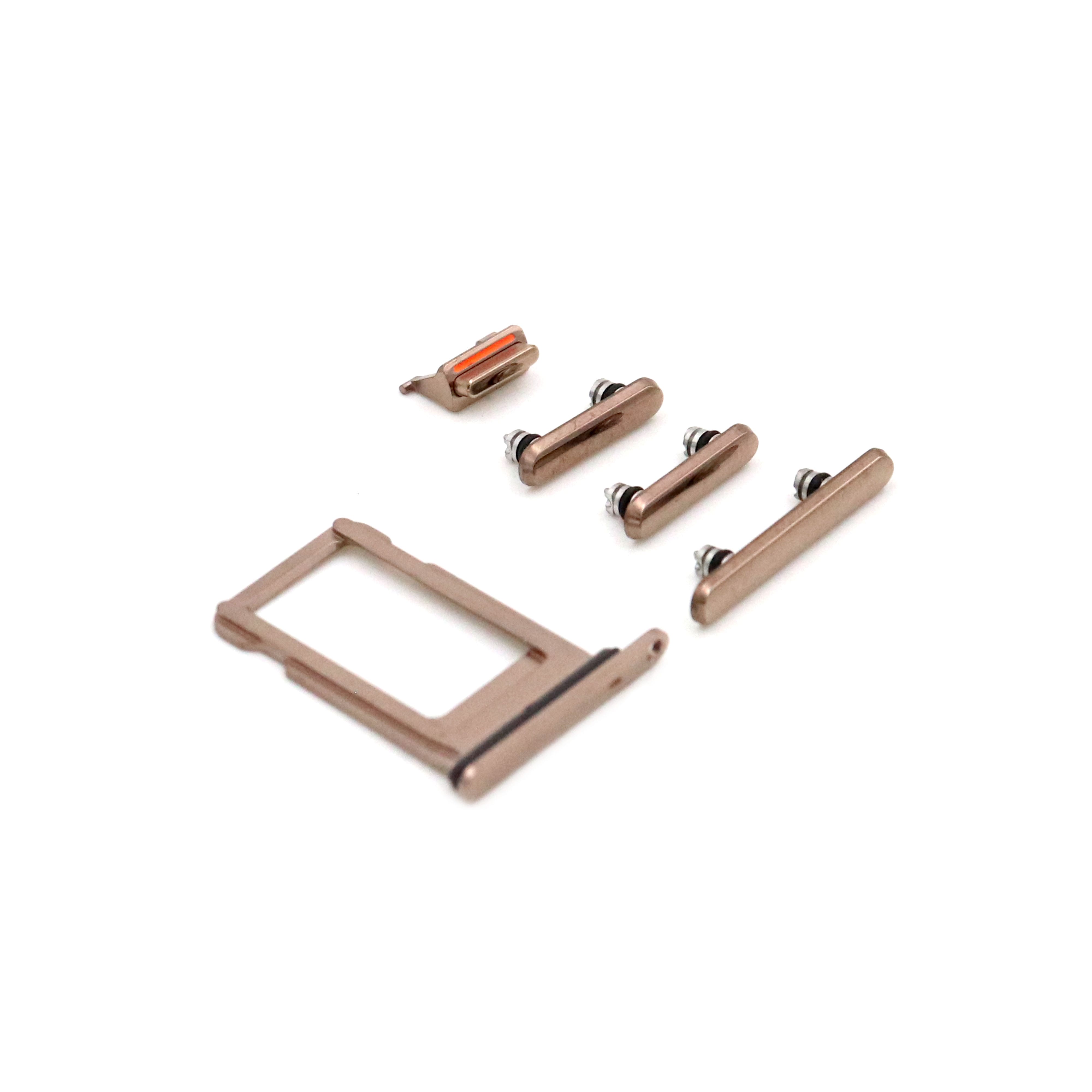 Side Buttons For iPhone Xs Gold OEM-Equivalent