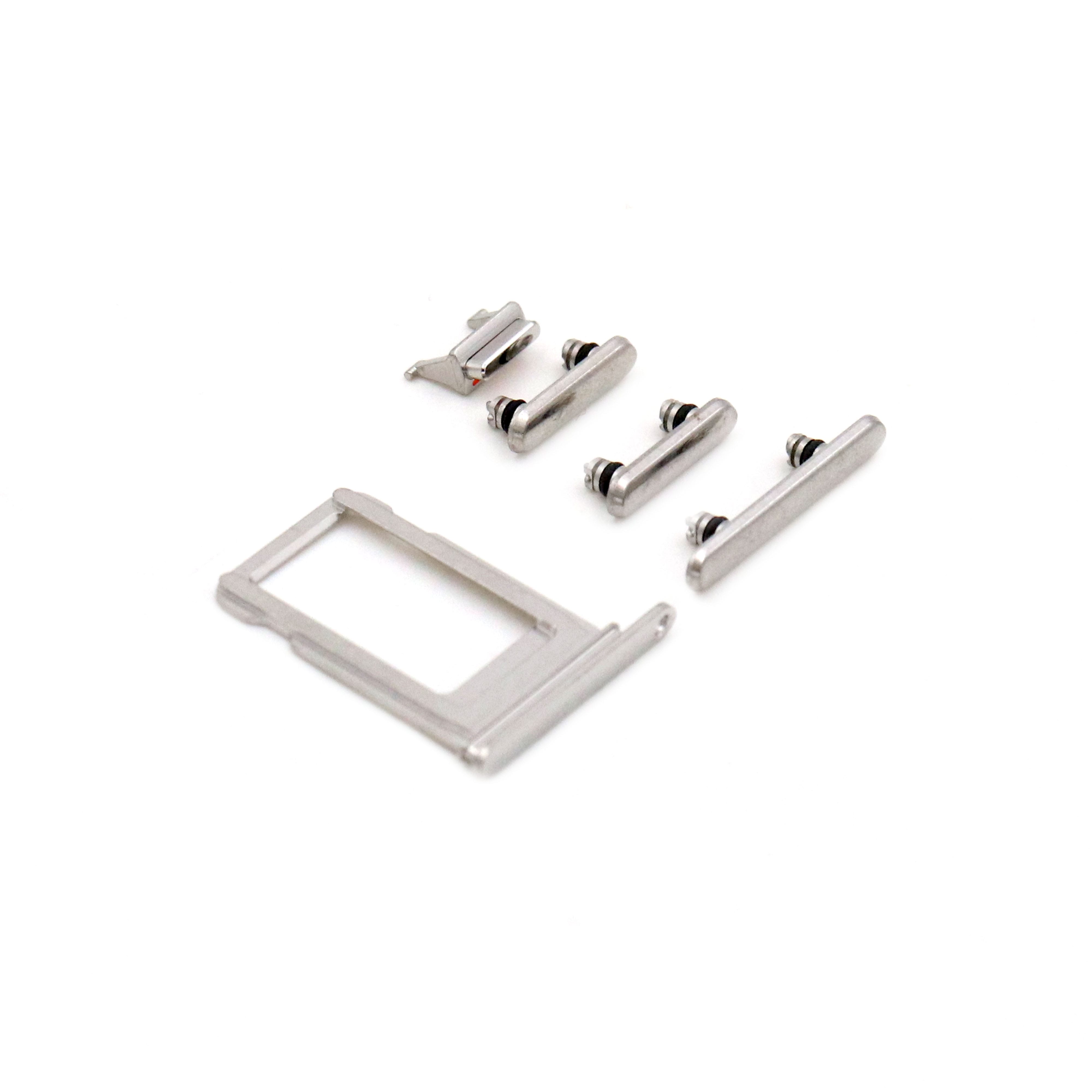 Side Buttons For iPhone Xs White OEM-Equivalent