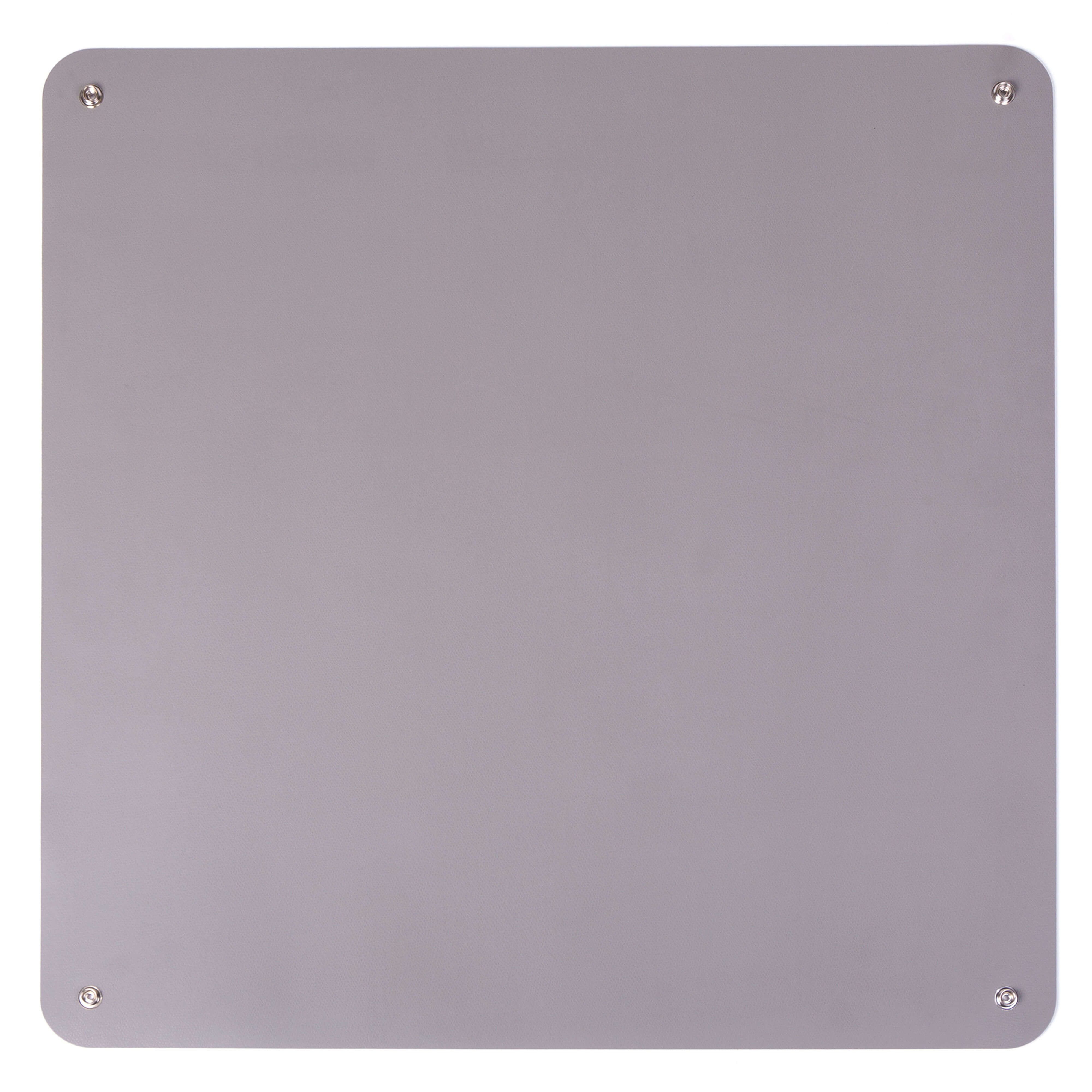 Premium ESD rubber table mat with 4x10mm studs 600mm x 610mm Grey