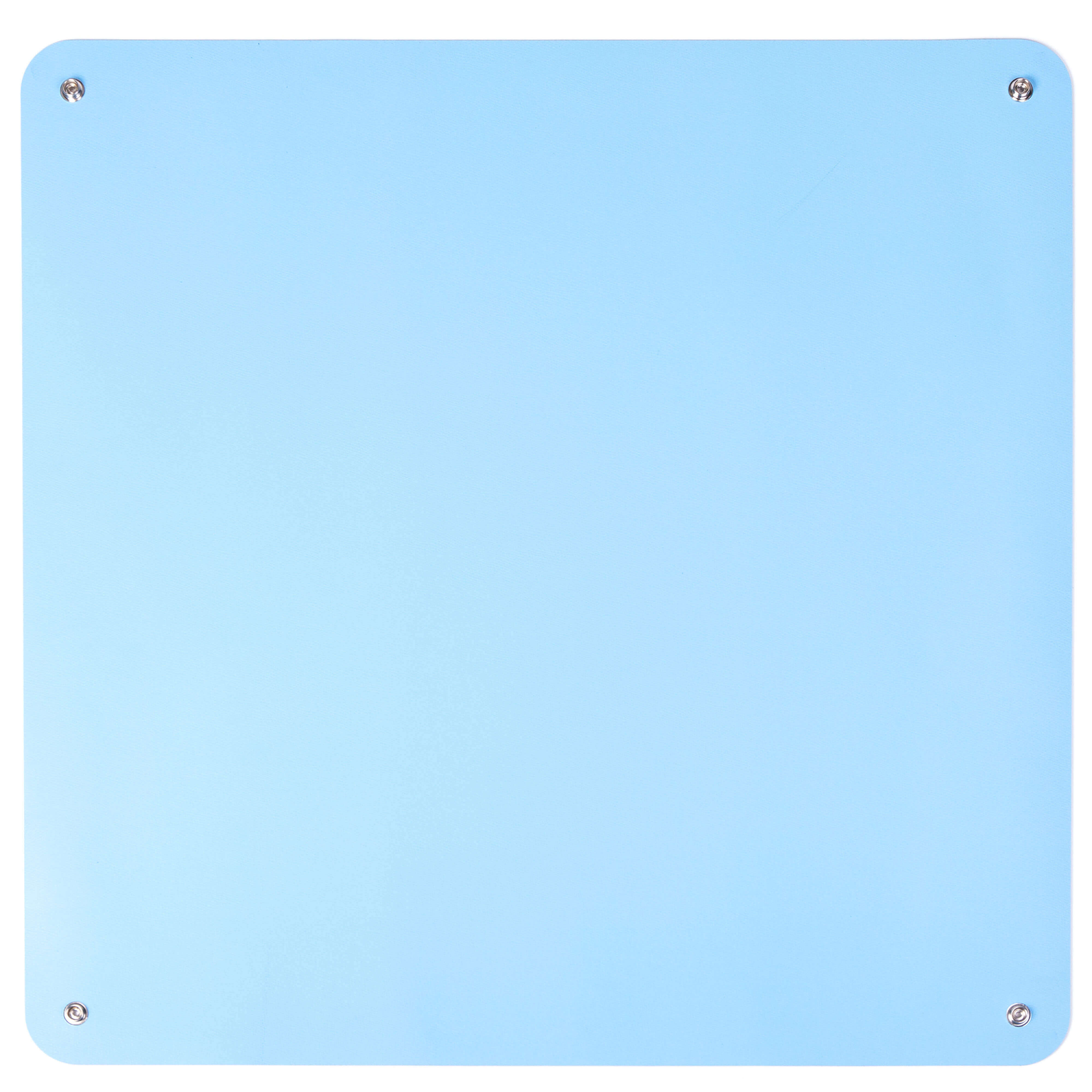 Premium ESD rubber table mat with 4x10mm studs 600mm x 610mm Blue