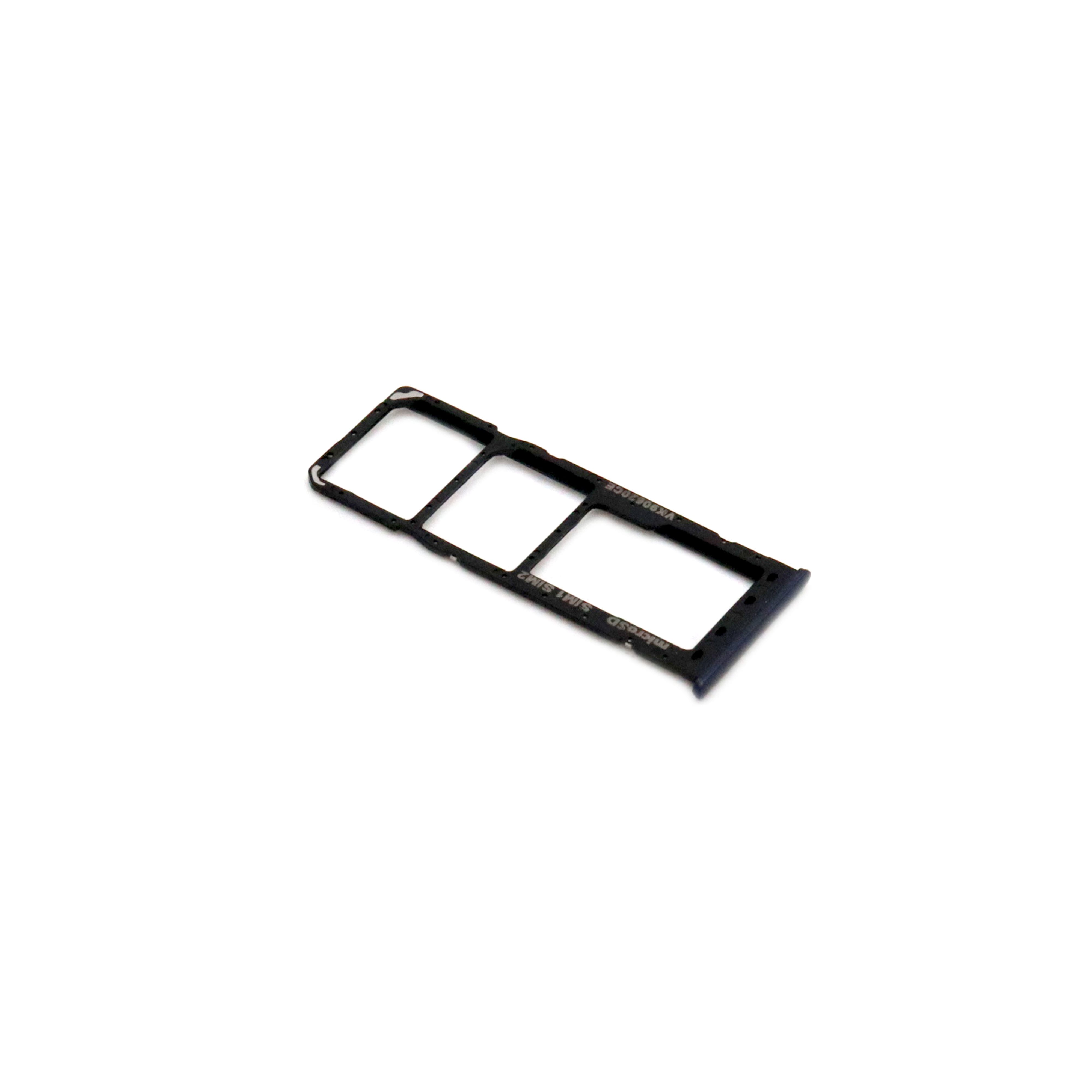 Nano Sim card Tray For Samsung A10 (A105F) Black OEM-Equivalent