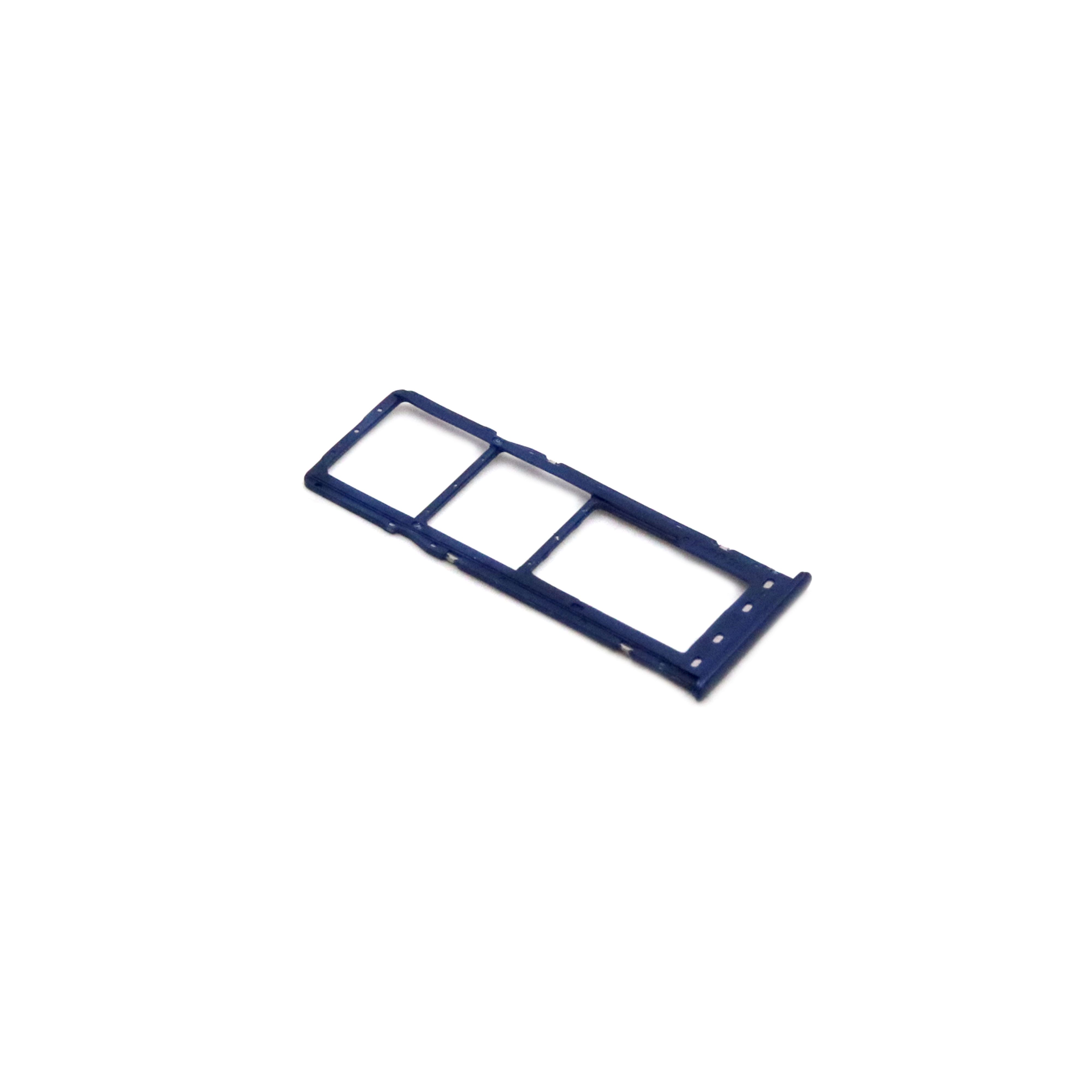 Nano Sim card Tray For Samsung A10 (A105F) Blue OEM-Equivalent