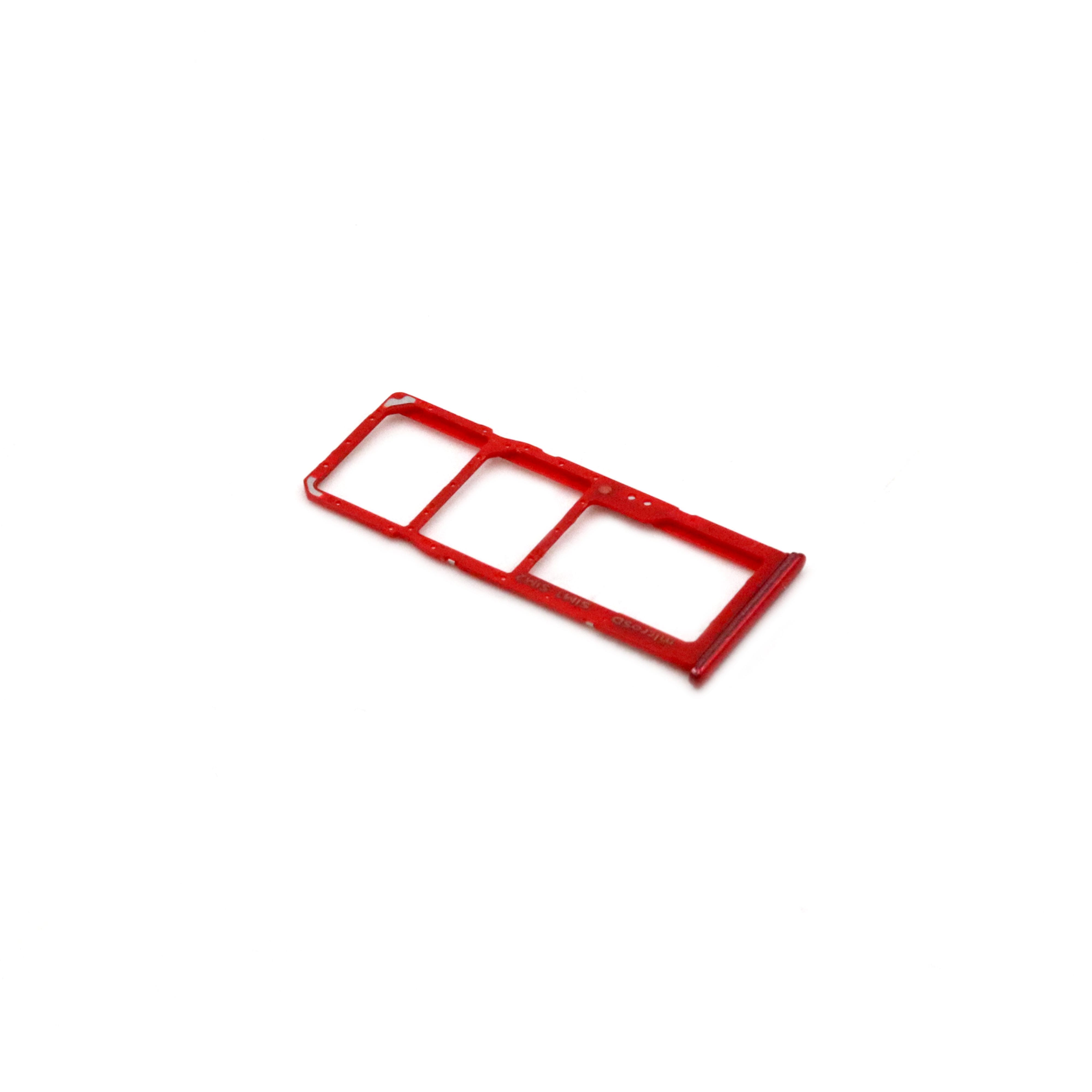 Nano Sim card Tray For Samsung Galaxy A70 (A705F) Red OEM-Equivalent