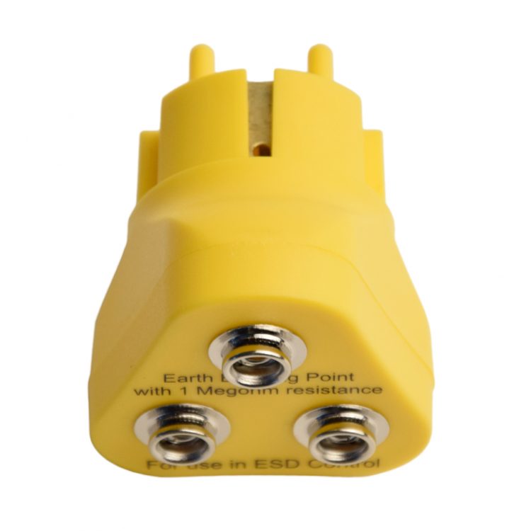EU Earth Bonding Plug with 3 x 10mm studs
