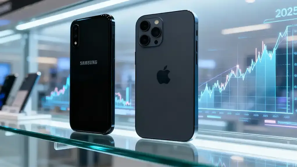 Der ewige Kampf zwischen iPhone und Android: Markttrends 2025