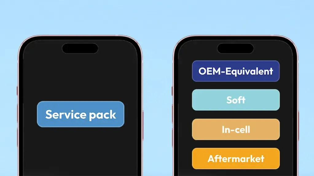 Service Pack vs Compatible Display Quality: The Differences Explained for Repair Professionals