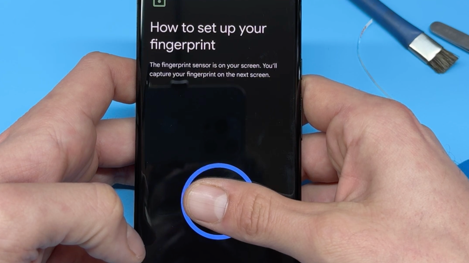 What to do with Vanished Fingerprint on your Google Pixel after Screen Replacement?